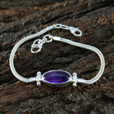Sophia Purple Chain Bracelet – Chic Gemstone Jewellery